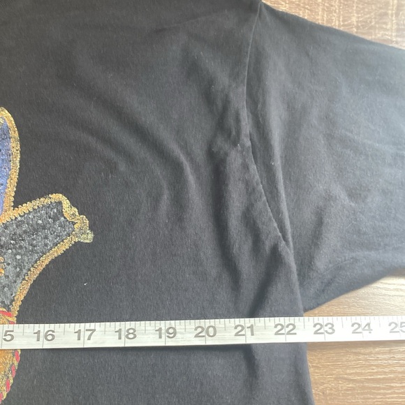 Unisex EUC Black Jim Beam Devils Cut Mardi Gras T Shirt Tultex XL - Picture 6 of 8